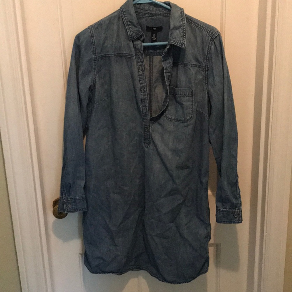 Denim dress